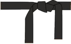 CEINTURE NOIRE 3ème DAN