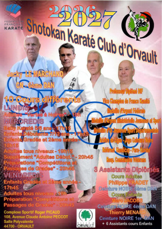 INSCRIPTIONS SAISON 2026/2027