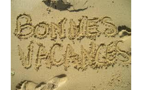 BONNES VACANCES
