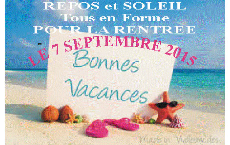 VACANCES ETE KARATE