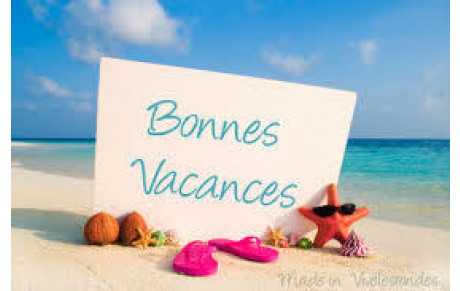VACANCES ETE 2019