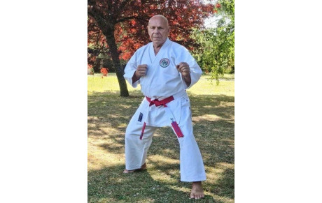 Sensei Jacky Le Marchand décoré par la Ville d'Orvault